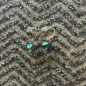 Iridescent Bead Earrings